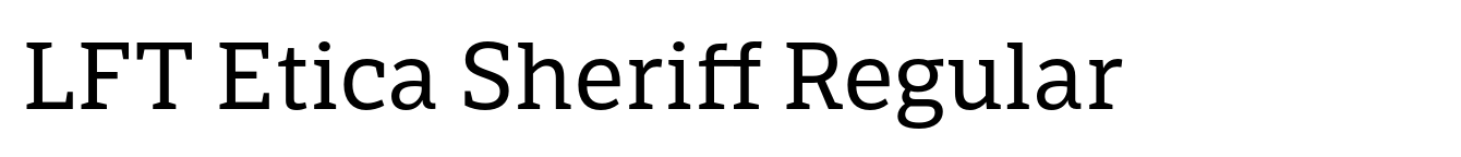 LFT Etica Sheriff Regular